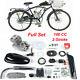 Used 100cc 2-Stroke Bicycle Engine Kit Full Set Gas Motorized Motor Bike 48km/h